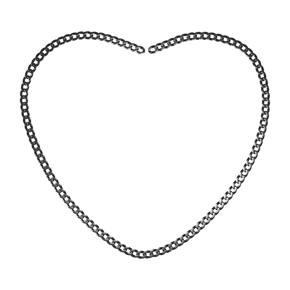 WeLocked Bracelet Chain 316L Stainless Steel, Black