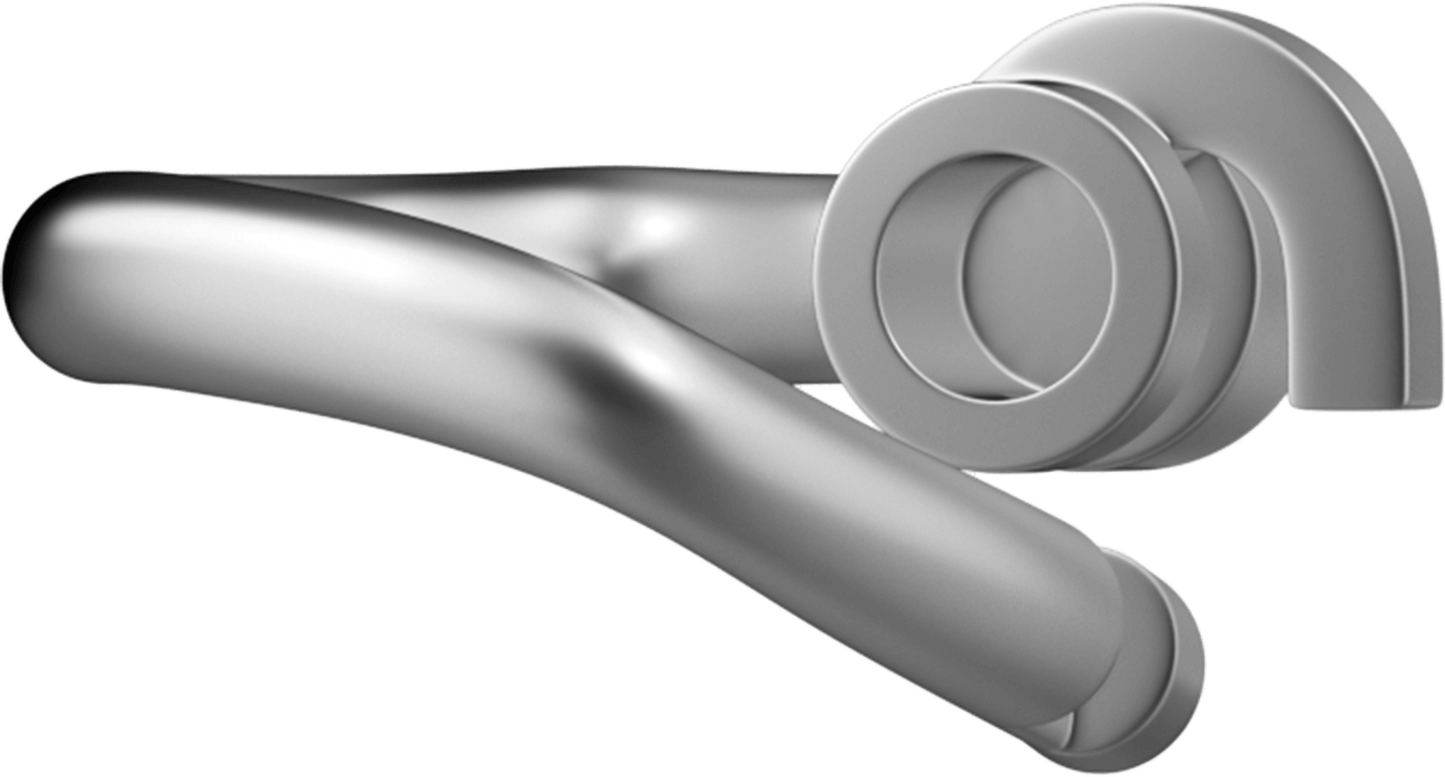 WeLocked Classic Permanent Clasp Lock, Heart-shaped 925 Silver