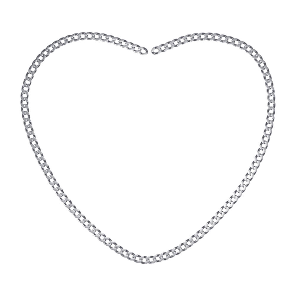 WeLocked Bracelet Chain 316L Stainless Steel, 18K Gold Plated