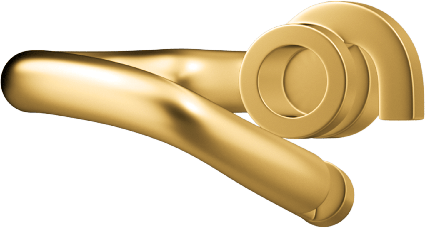 WeLocked Classic Permanent Clasp Lock, Heart-shaped 925 Silver 24K Gold Plated, Gold