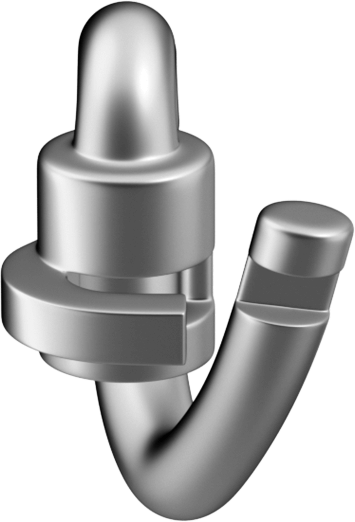 WeLocked Classic Permanent Clasp Lock, Heart-shaped 925 Silver