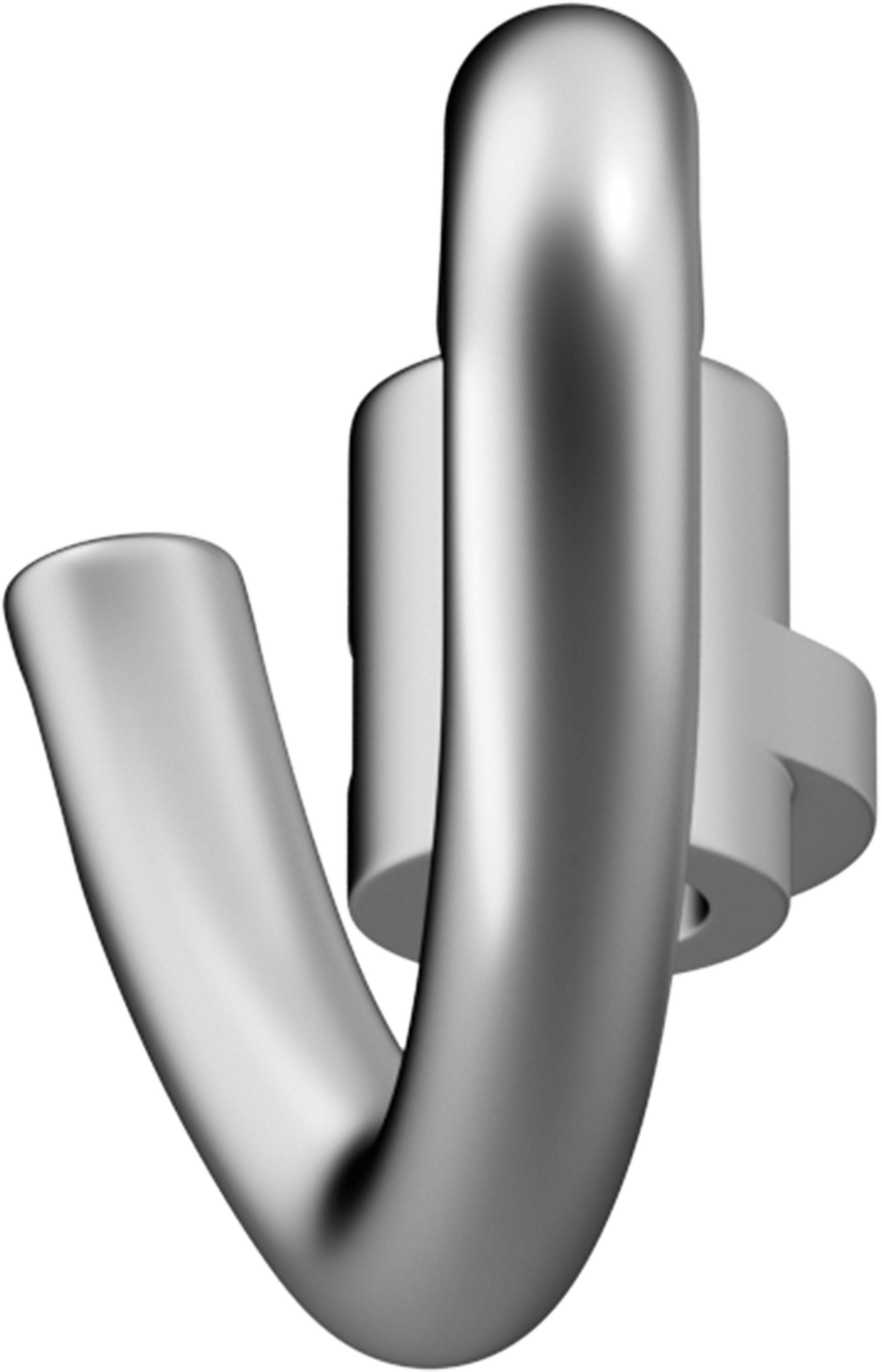 WeLocked Classic Permanent Clasp Lock, Heart-shaped 925 Silver