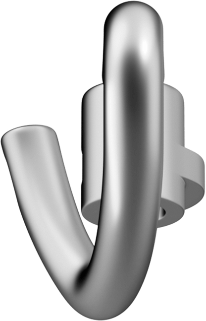 WeLocked Classic Permanent Clasp Lock, Heart-shaped 925 Silver