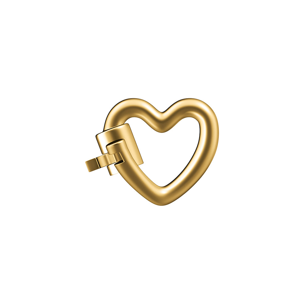 WeLocked Permanent Clasp Lock, Heart-shape