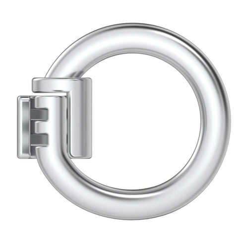 WeLocked Pro Permanent Clasps Circle-shaped, 925 Silver