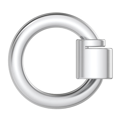 WeLocked Pro Permanent Clasps Circle-shaped, 925 Silver
