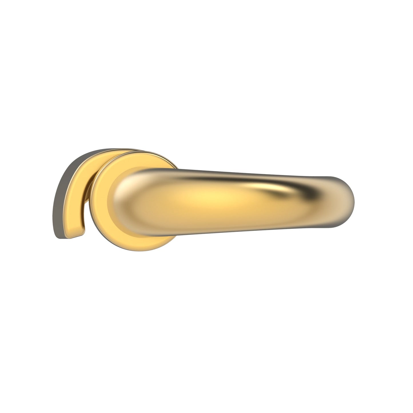 WeLocked Pro Permanent Clasps Annulus-shaped, 925 Silver & 24K Gold Plated, Gold