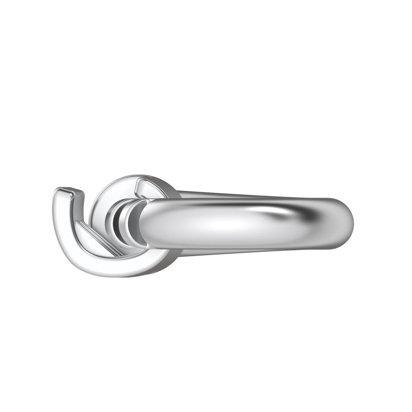 WeLocked Pro Permanent Clasps Annulus-shaped, 925 Silver