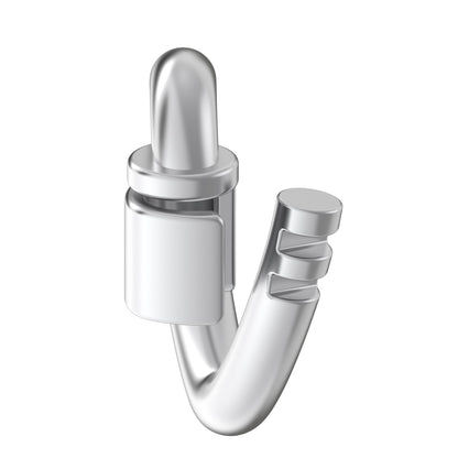 WeLocked Pro Permanent Clasps Heart-Shaped, 925 Silver